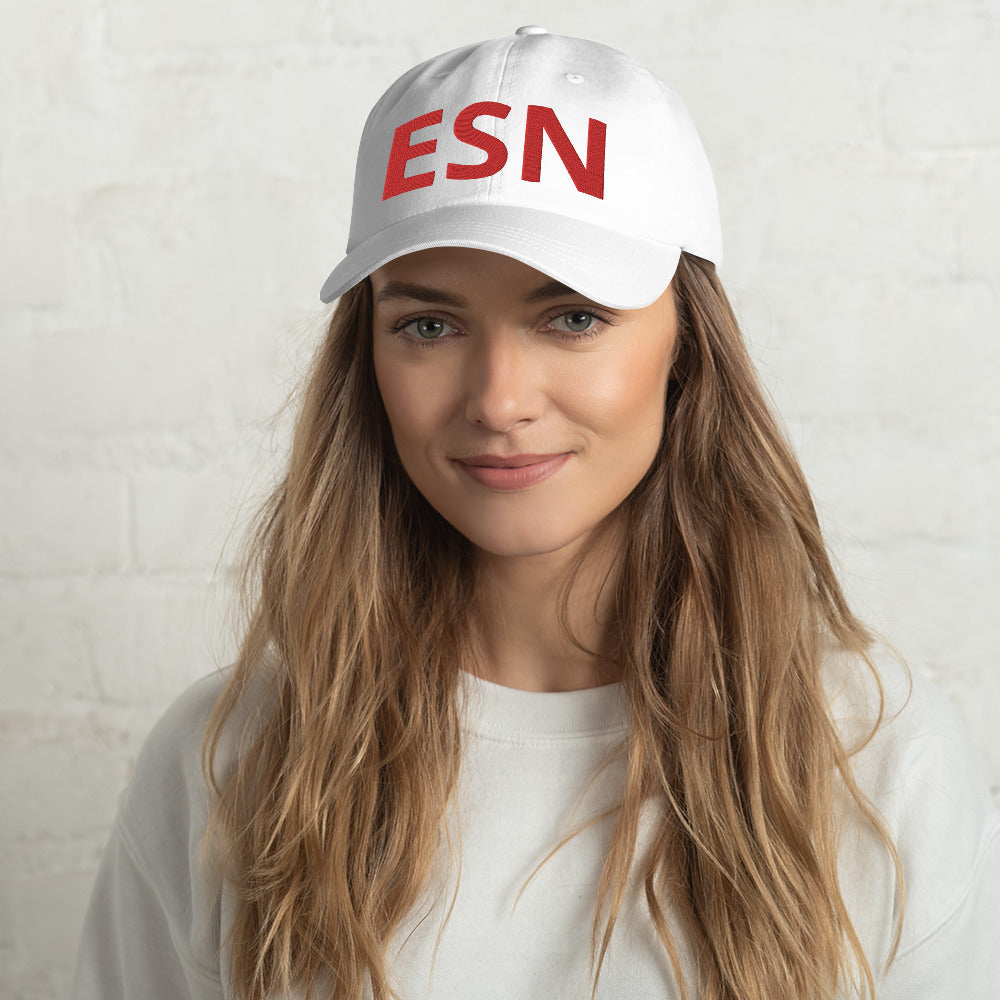 ESN Embroidered Adjustable Ball Cap